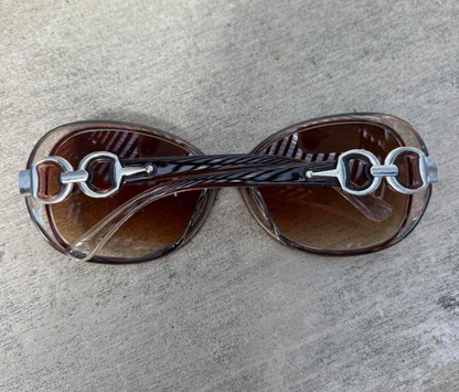 Y2K Baddie in Brownie Sunglasses